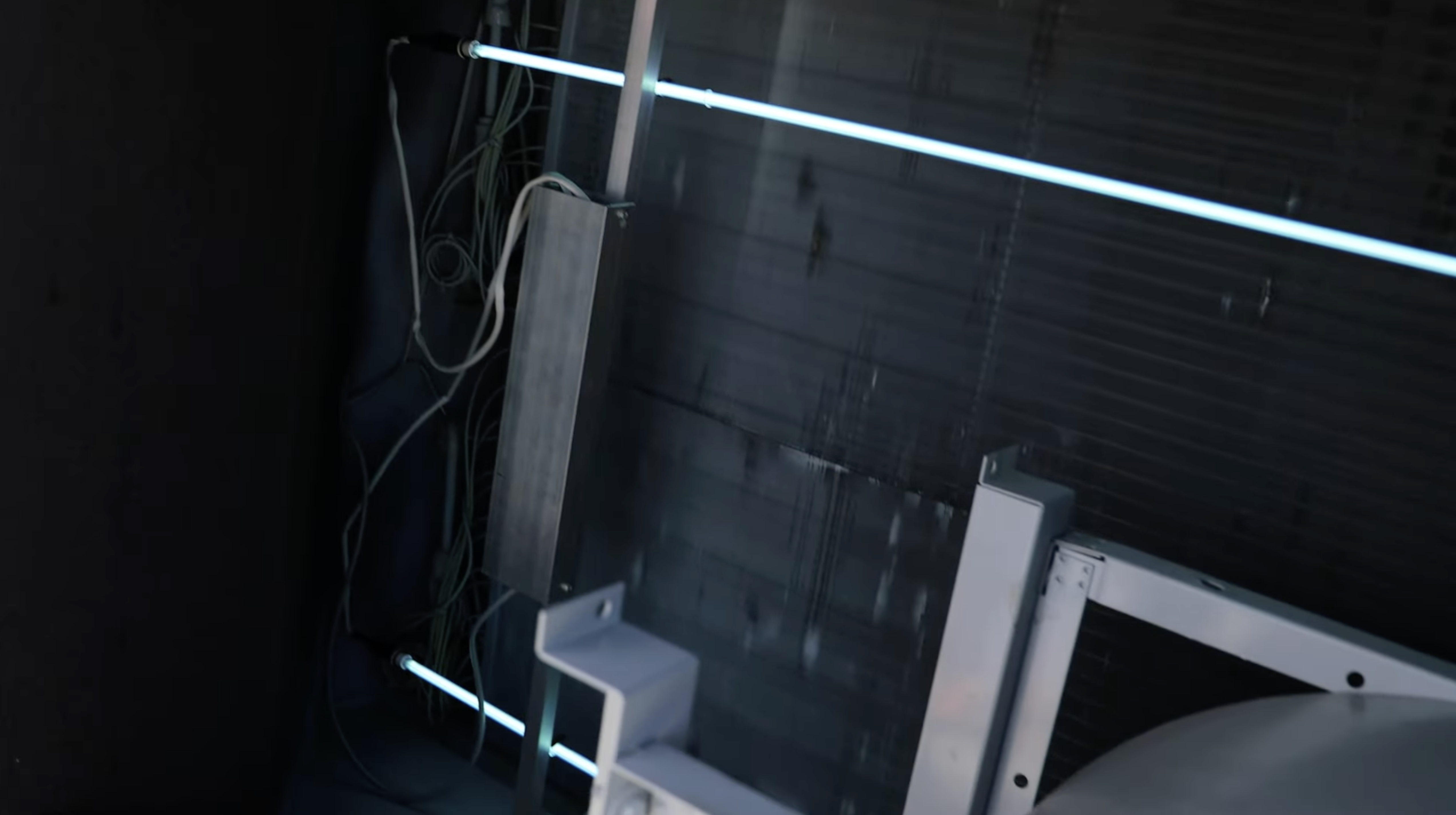 Steril-Aire UVC Emitter installed in an air handling unit